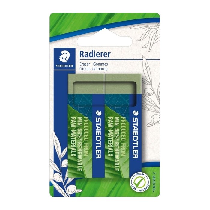 STAEDTLER Radierer 526 80 renew mat 56% BK2