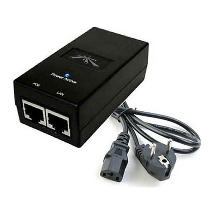 Ubiquiti POE Injector, 24VDC, 12W, Gigabit Port, weiss