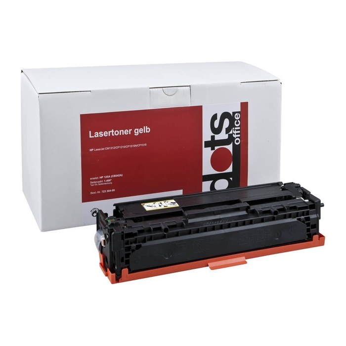 dots schwarz Toner kompatibel zu HP 304A (CC530A)