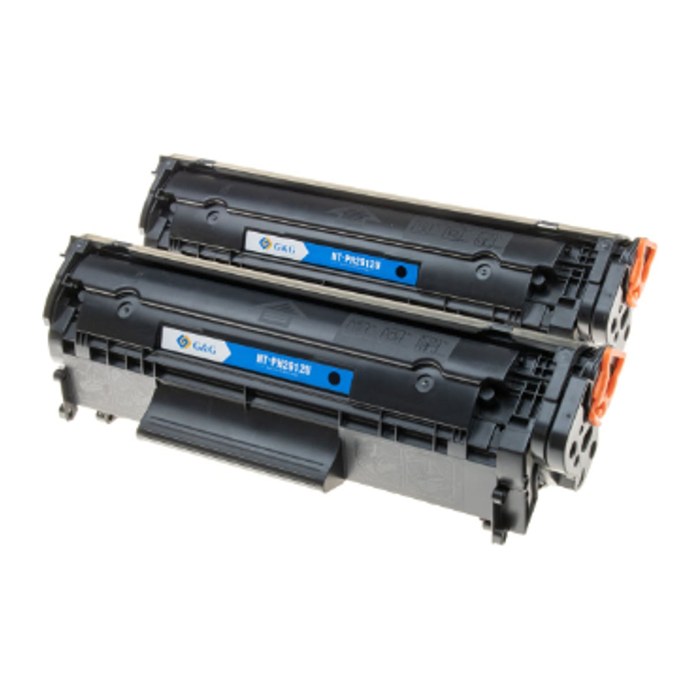 G&G Toner 2er Set kompatibel HP Q2612AD/ Canon FX-10/703