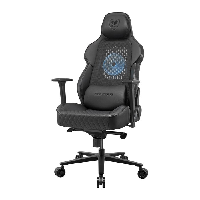 COUGAR Gaming-Stuhl NxSys Aero, ARGB Lüfter, Schwarz