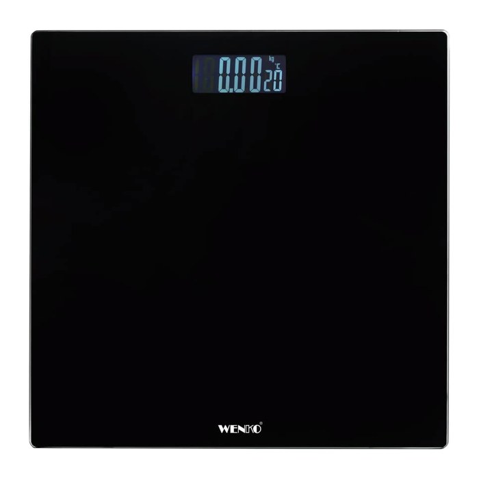 WENKO Personenwaage schwarz für max. 150,0 kg