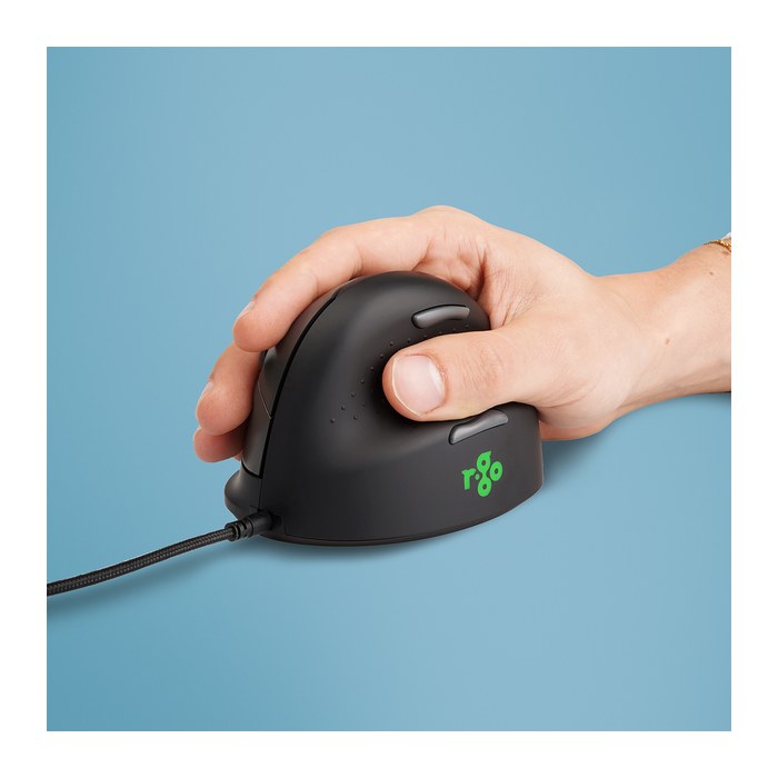 R-Go Maus HE Break ergonomisch rechts USB klein