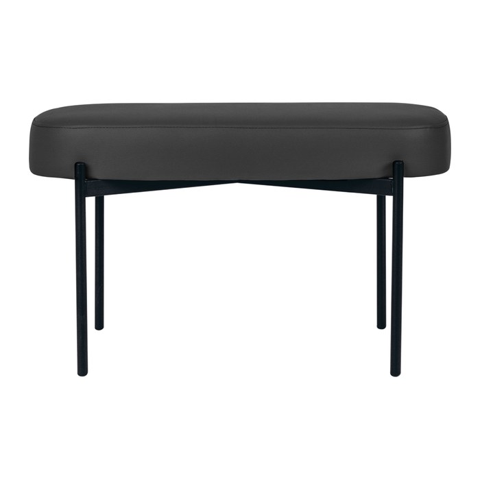 meet powered by PAPERFLOW Sitzbank GAIA M GBOMC.01.01 schwarz Kunstleder 79,0 cm