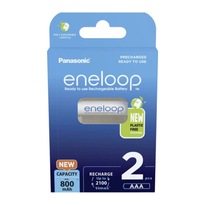 eneloop Akkus Ni-MH Micro AAA 800 mAh, 2 St.
