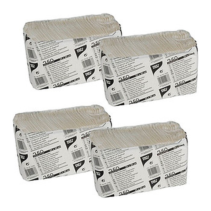 PAPSTAR Servietten weiß 1-lagig 25,0 x 30,0 cm, 1.000 St.