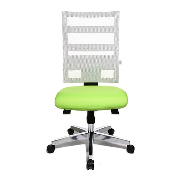 Topstar Bürostuhl X-Pander, 9590T353 Stoff grün, Gestell alu