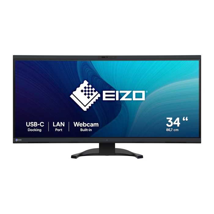EIZO 86.7cm (34,1") EV3450XC-BK 21:9 4K 2xHDMI+DP+USB-C Curv