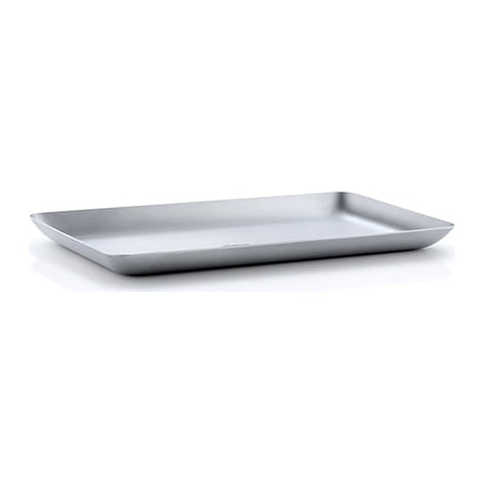 blomus Tablett BASIC silber rechteckig 22,0 x 13,1 cm, 1 St.