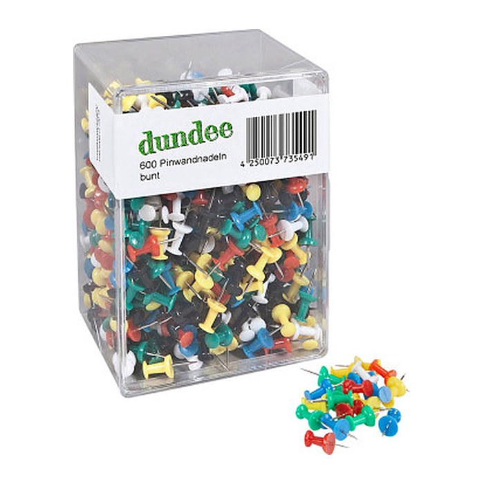 dundee Pinnnadeln farbsortiert, 600 St.
