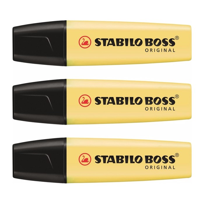 STABILO BOSS ORIGINAL Textmarker gelb, 1 St.