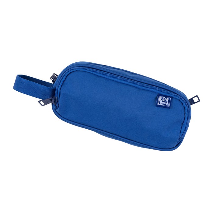 OXFORD Schlampermäppchen blau, 22,0 x 9,0 cm
