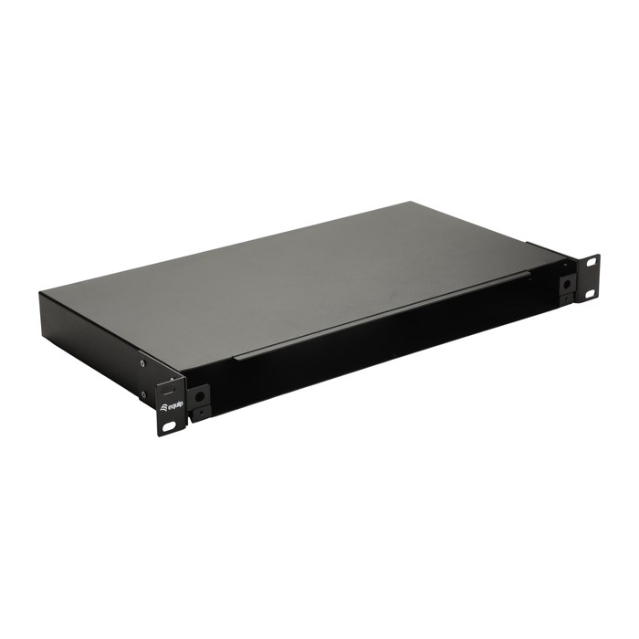 Equip 19" Glasfaser-Space-Box ohne Panel Stahl sw