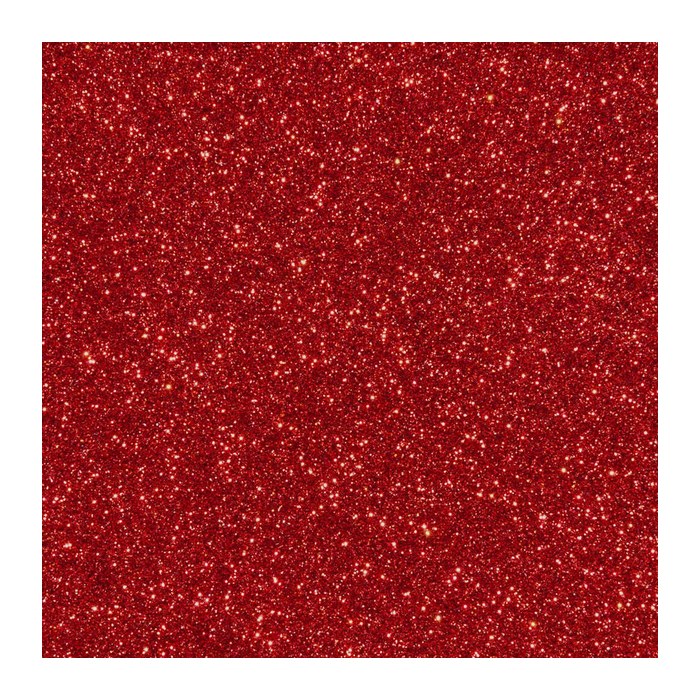 plottiX GlitterFlex Bügelfolie rot Effekt-Folie 32,0 x 50,0 cm, 1 Rolle
