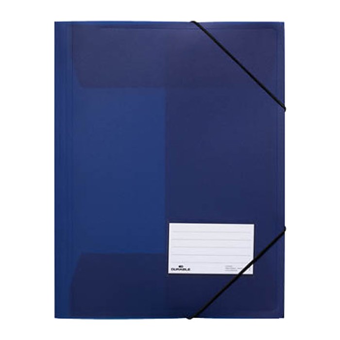 DURABLE Eckspanner DIN A4 dunkelblau, 5 St.