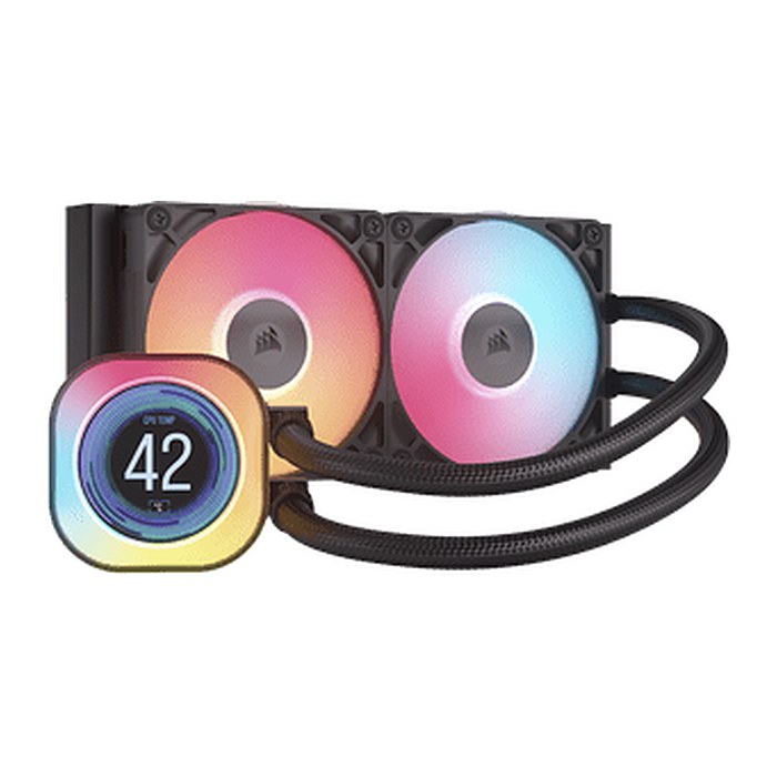 CORSAIR WAK iCUE LINK TITAN 240 RX LCD AIO 240mm