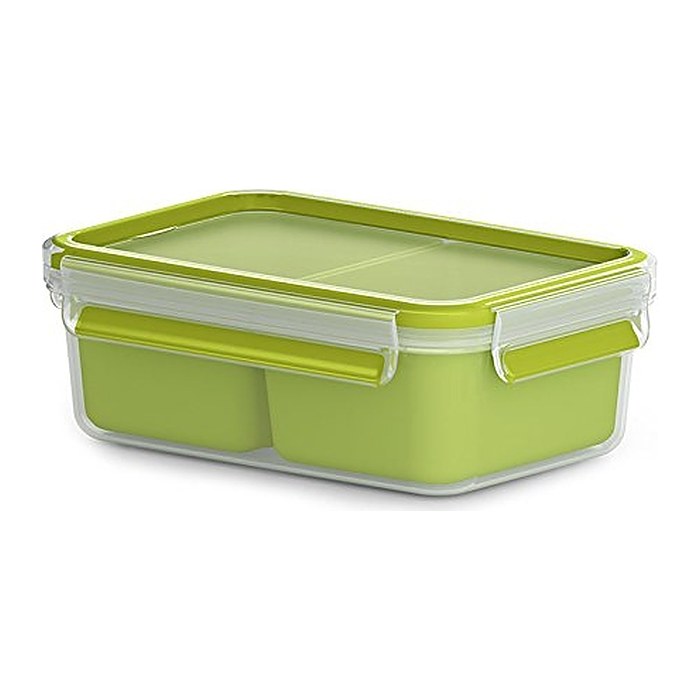 emsa Lunchbox CLIP & GO transparent 1,0 l, 1 St.