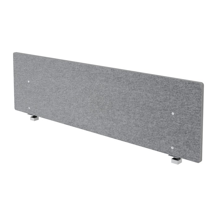 HAMMERBACHER Tischtrennwand VARW18/5, grau 179,5 x 50,0 cm, 1 St.