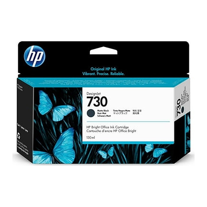 HP 730 Mattschwarz Tintenpatrone 130ml