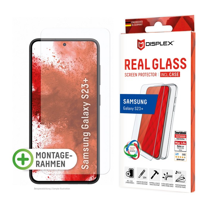 DISPLEX® Real Glass Schutz-Set für Samsung Galaxy S23+