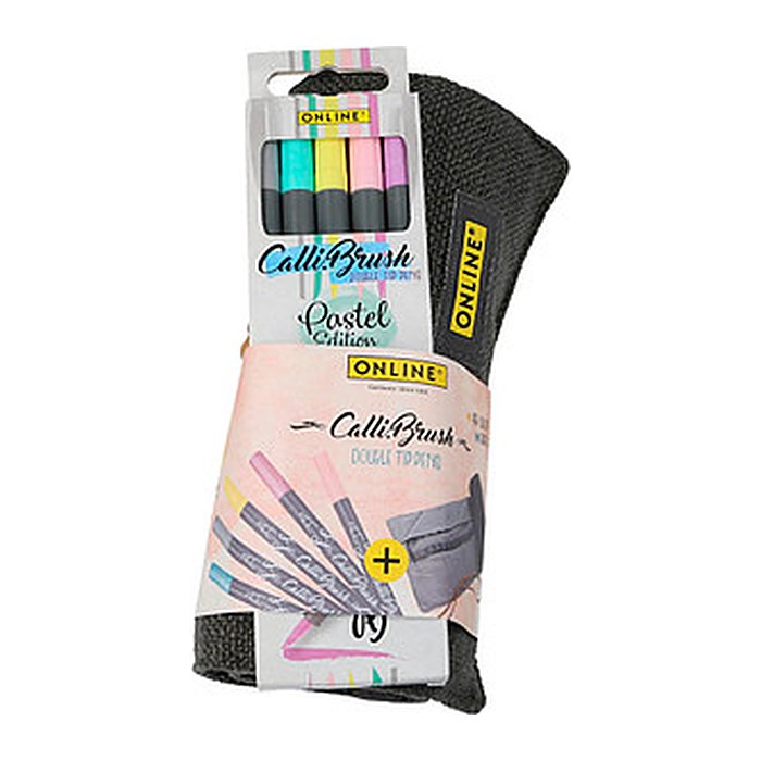 ONLINE® Calli.Brush Brush-Pen farbsortiert, 1 St.