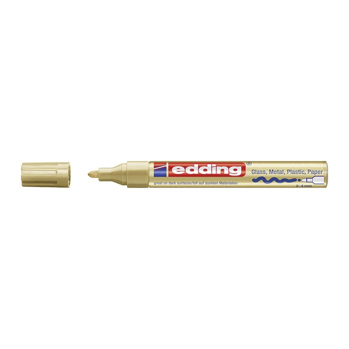 edding 750 Glanz Lackmarker gold 2,0 - 4,0 mm, 1 St.