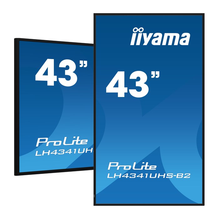 iiyama PROLITE LH4341UHS-B2 UHD-Display, schwarz, 108,0 cm (43,0 Zoll)