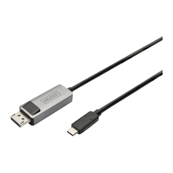 DIGITUS Kabel USB 3.0/C -> DP St/St 8K Bidirektional 3m schw