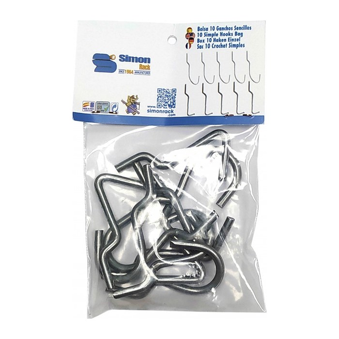 Simonrack Haken-Sortiment 90320000047 10 Stück