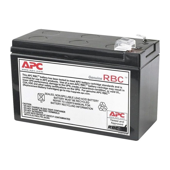 APC Batterie für USV RBC110 Bleisäurebatterie 12,0 V, 7,0 Ah