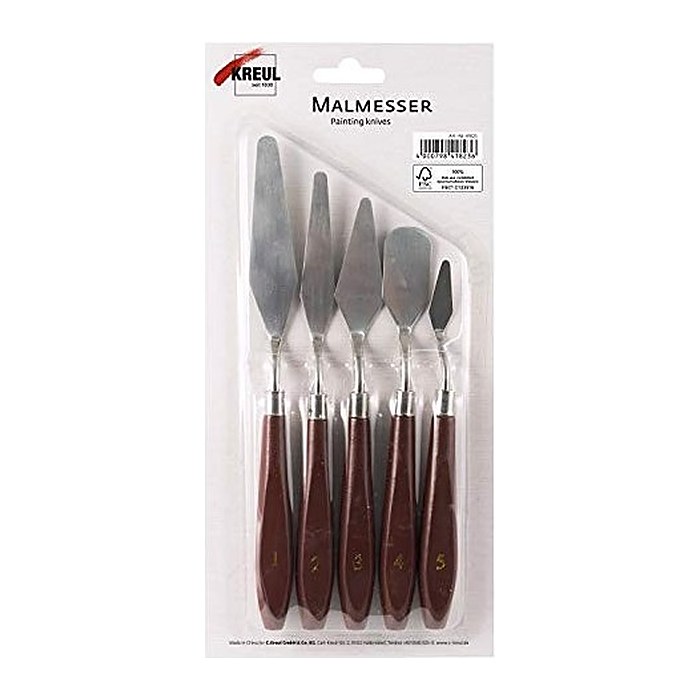 KREUL SOLO Goya Malerspachtel-Set 5-teilig