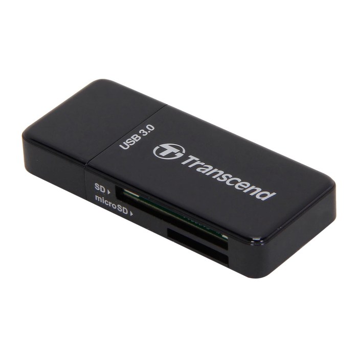 Transcend USB 3.0 Multi-microSD, SD-Kartenleser schwarz