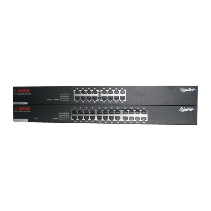Switch 440mm Longshine LCS-GS9116-A 16*GE retail