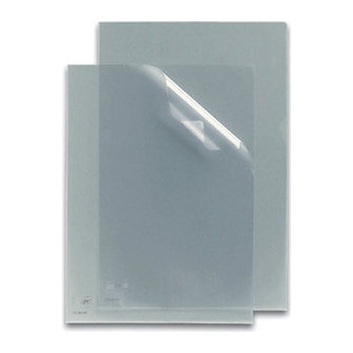 FALKEN Sichthüllen DIN A4 transparent genarbt 0,12 mm, 100 St.