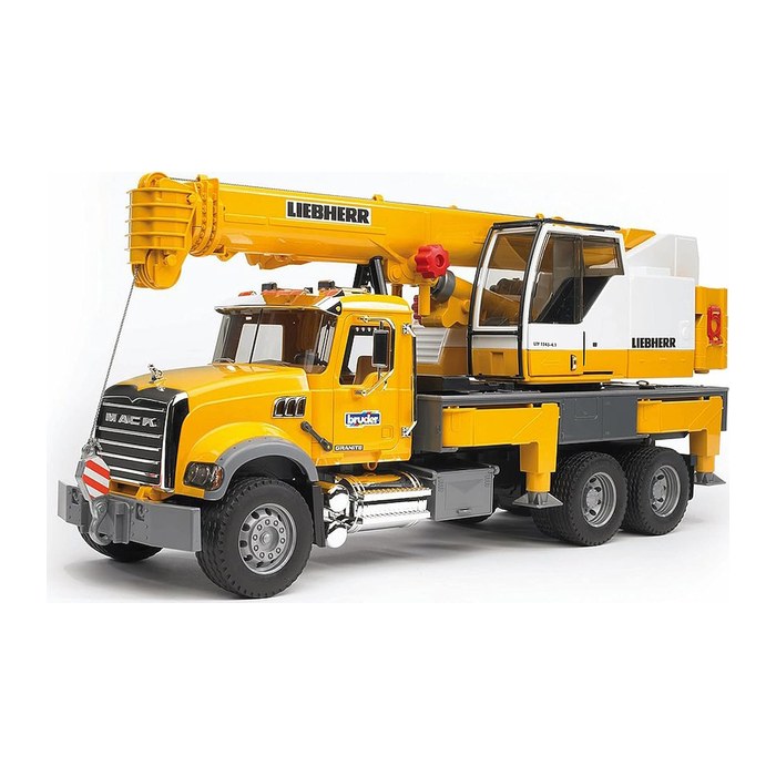 bruder MACK Granite Liebherr Kran-LKW Spielzeugauto