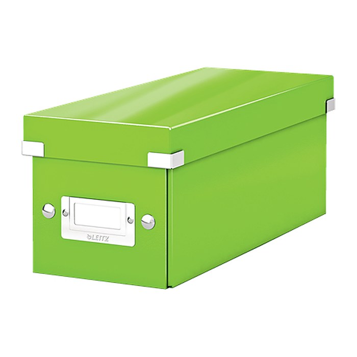 LEITZ CD-/DVD-Box Click & Store grün, 1 St.