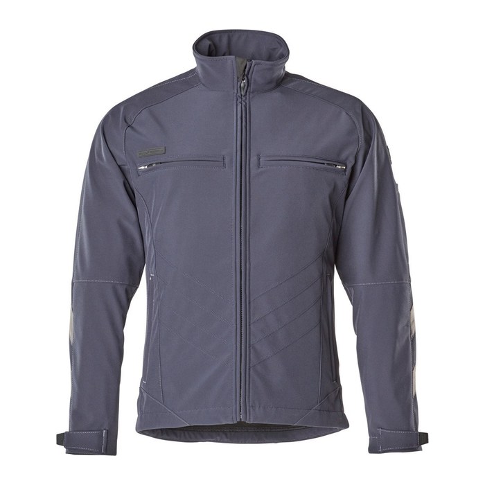 MASCOT® Herren Softshelljacke DRESDEN schwarzblau Größe 4XL