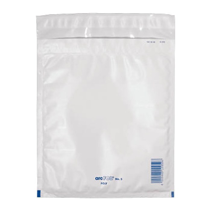 aroFOL® POLY Luftpolstertaschen 5/E weiß für DIN C5, 100 St.