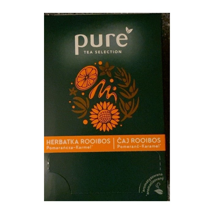 pure Rooibostee Orange und Karamell Tee 25 Portionen