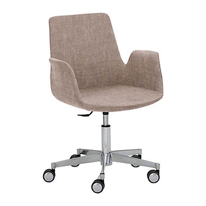 Mayer Besuchersessel myHELIOS mauve Aluminium Stoff 65,0 x 65,0 x 82,0 - 93,0 cm, 1 St.