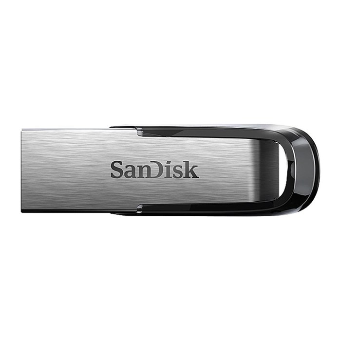 SanDisk USB-Stick Ultra Flair silber, schwarz 128 GB, 1 St.