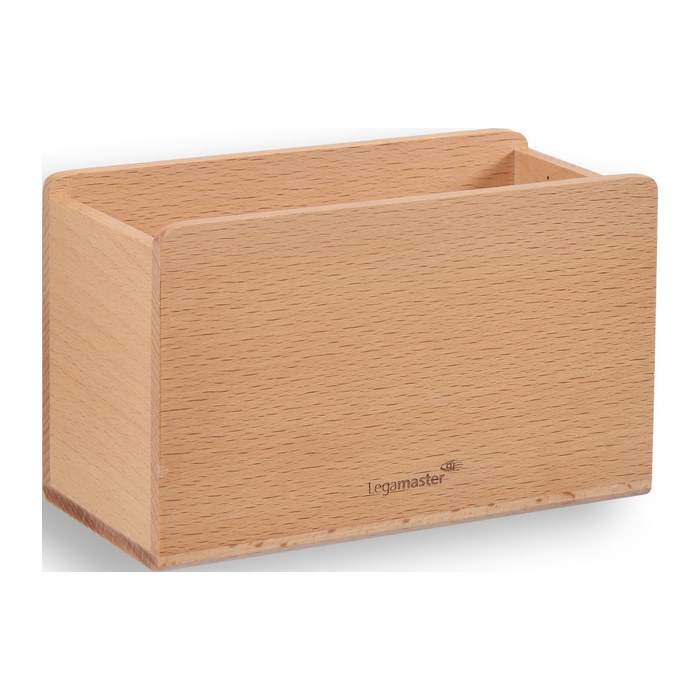 Legamaster magnetischer Stiftehalter WOODEN braun Holz 19,0 x 7,5 x 9,2 cm