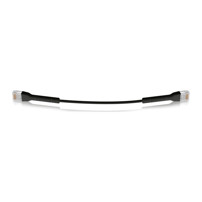 Ubiquiti UniFi Patchkabel Cat6 10cm schwarz, 50er Pack