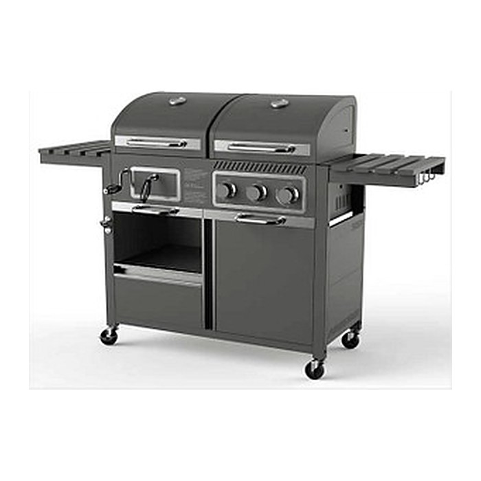 tepro Kohle-Gas-Kombigrill Toronto 173,0 x 65,0 x 116,0 cm, 1 St.