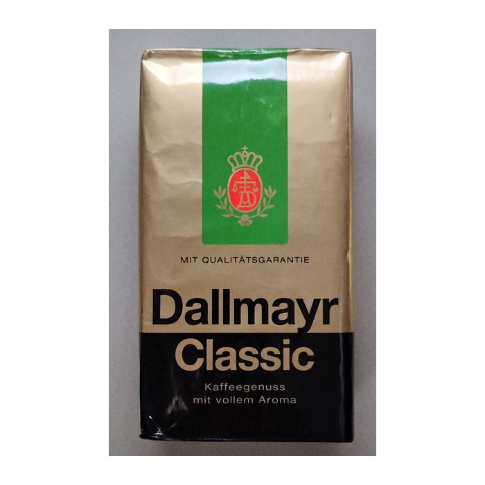 Dallmayr Classic Kaffee, gemahlen, Arabica- und Robustabohnen kräftig, 500 g