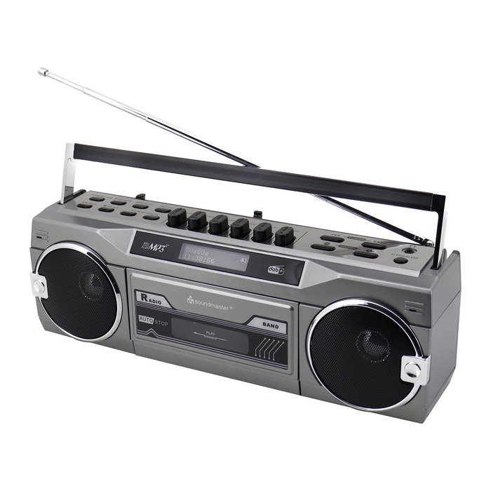 soundmaster SRR80TI DAB+ Empfänger grau