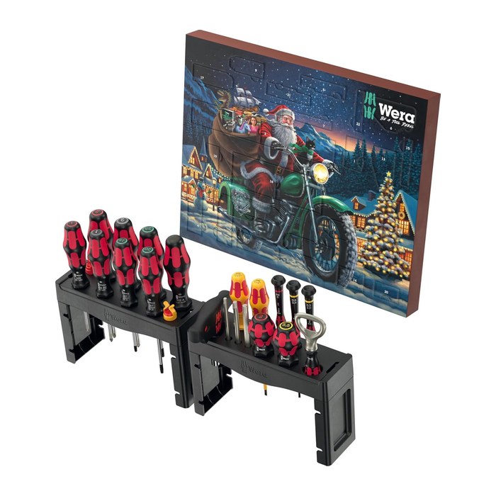 Wera Adventskalender 2025 28-teilig