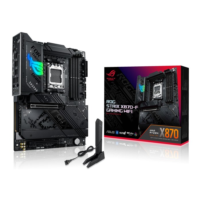 ASUS ROG STRIX X870-F GAMING WIFI (AMD,AM5,DDR5,ATX)