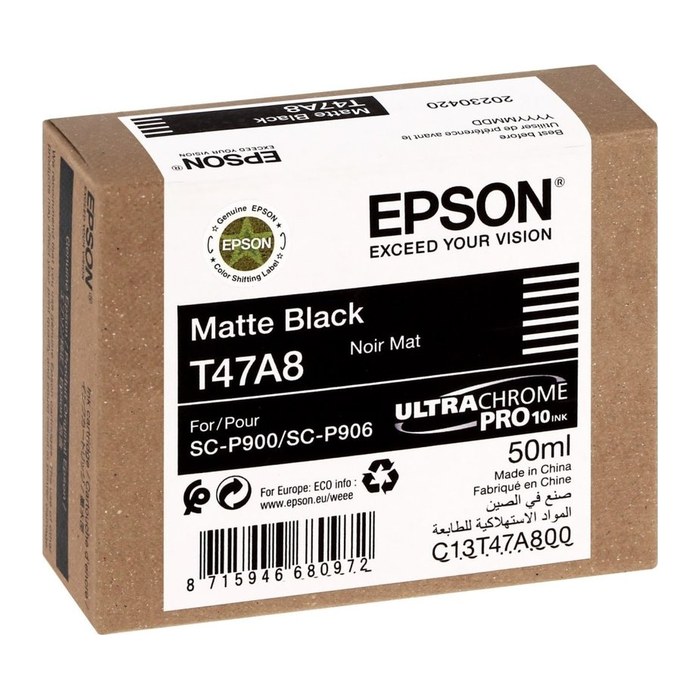 EPSON T47A8 mattschwarz Druckerpatrone