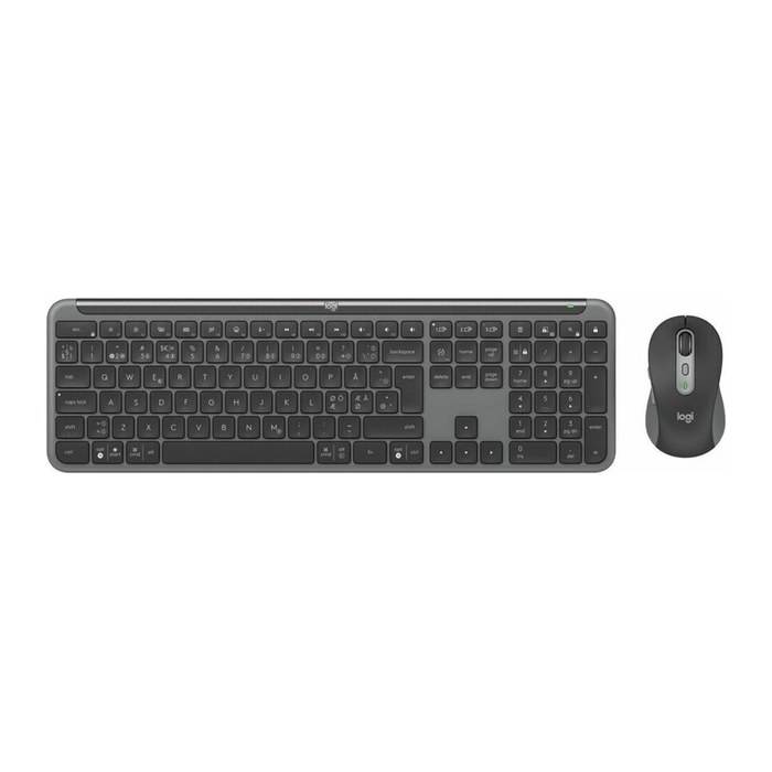 Logitech MK950 for Business Tastatur-Maus-Set kabellos grafit